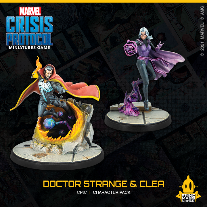 Marvel Crisis Protocol : Doctor Strange and Clea Character Pack
